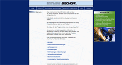 Desktop Screenshot of bischoff-apparatebau.de