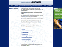 Tablet Screenshot of bischoff-apparatebau.de